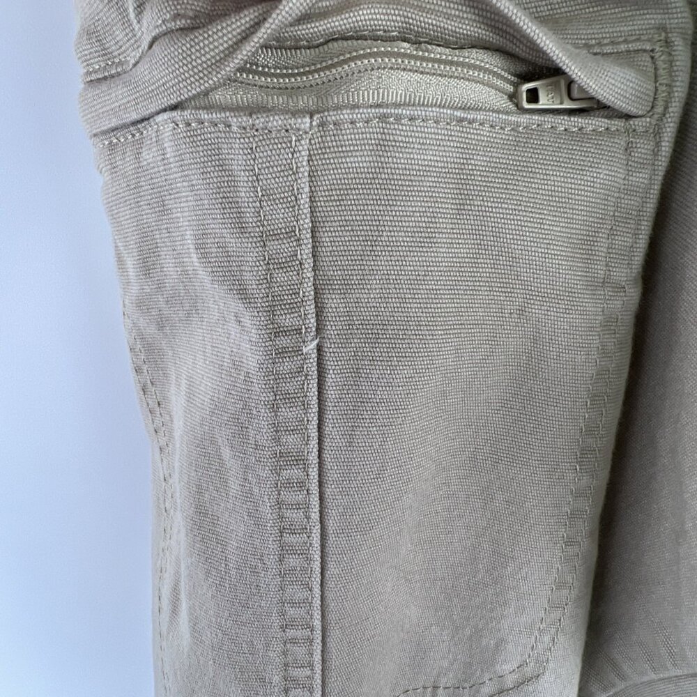 Lee 38x29 Extreme Comfort Straight Pants Men Tan Stretch Chino Relaxed Fit Twill - Picture 4 of 9